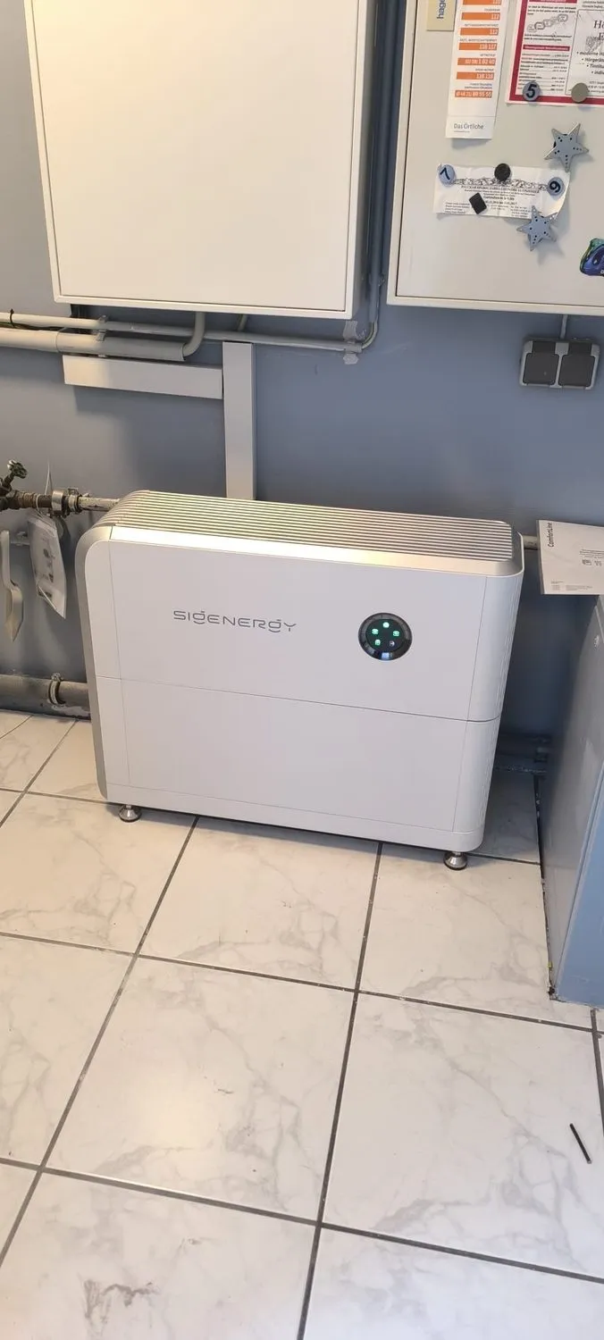 Sigenergy-Speicher im Hauswirtschaftsraum